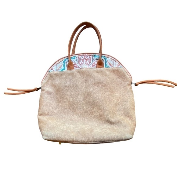 Atenti Boho Southwest Inspired Zippered Hangbag USA Made - Picture 4 of 12